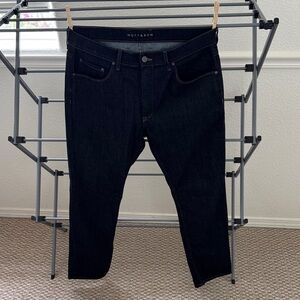 M’s Mott & Bow Slim Wooster dark wash Jean 35x32